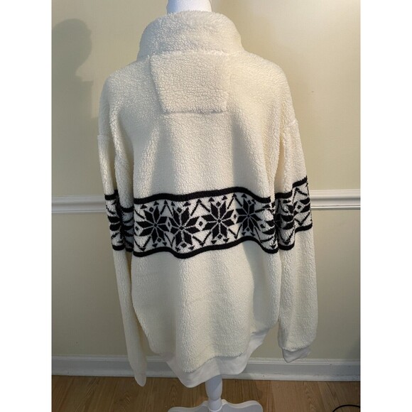 Chaps Women’s Fleece Pullover 1/4 Zipper Size 2XL - Picture 5 of 10